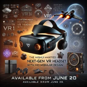 待望のSomnium VR1、6月20日より注文開始！- モジュラー設計でカスタマイズ可能な次世代PC VRヘッドセット