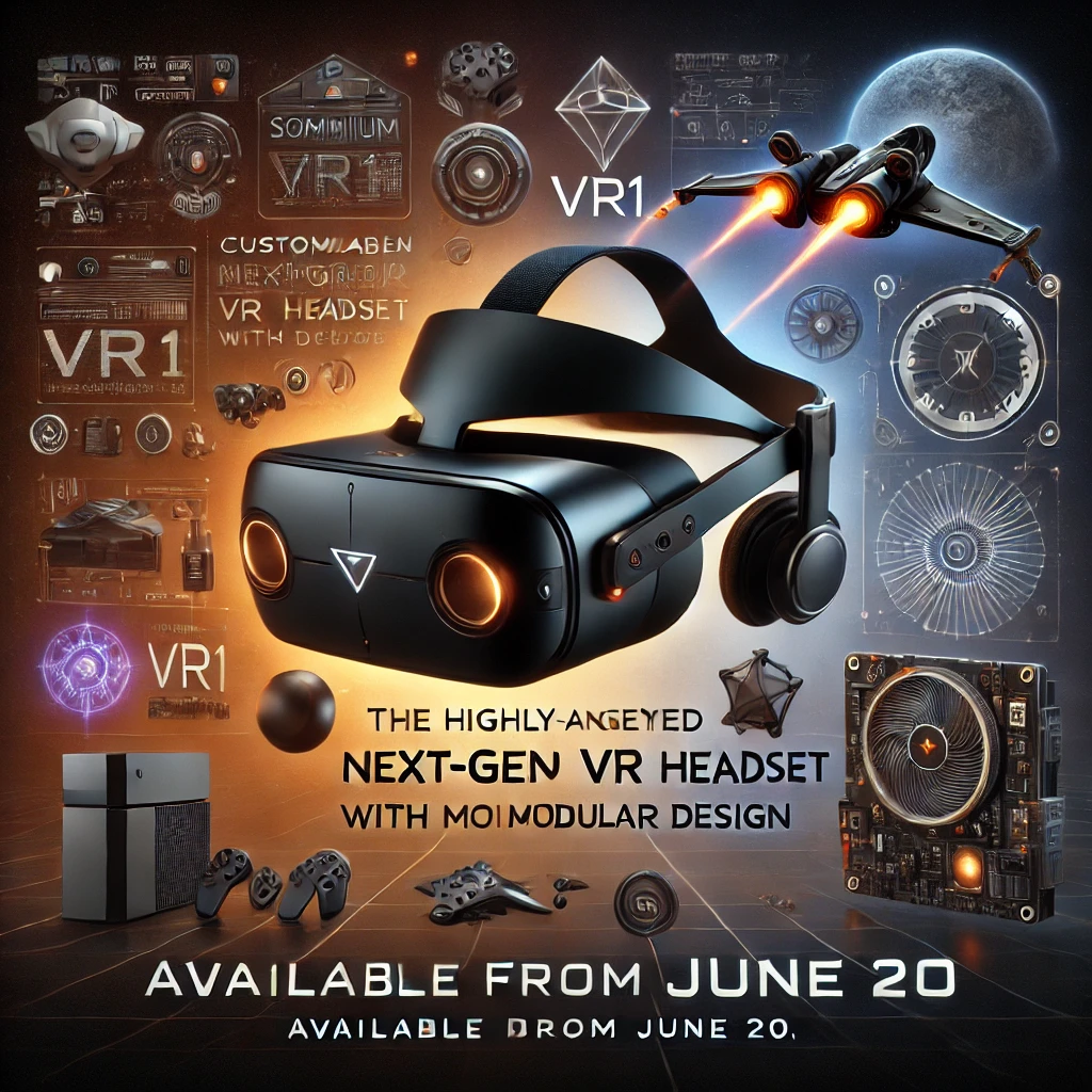 待望のSomnium VR1、6月20日より注文開始！- モジュラー設計でカスタマイズ可能な次世代PC VRヘッドセット - innovaTopia - （イノベトピア）