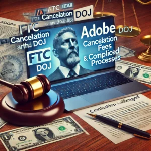Adobeに法的措置、キャンセル手数料と複雑なプロセスでFTCとDOJが提訴
