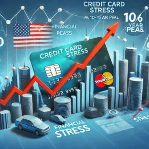 アメリカのクレジットカードストレス、10年で最高水準に