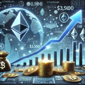 イーサリアムが3,500ドル回復、デジタル資産市場が上昇傾向に