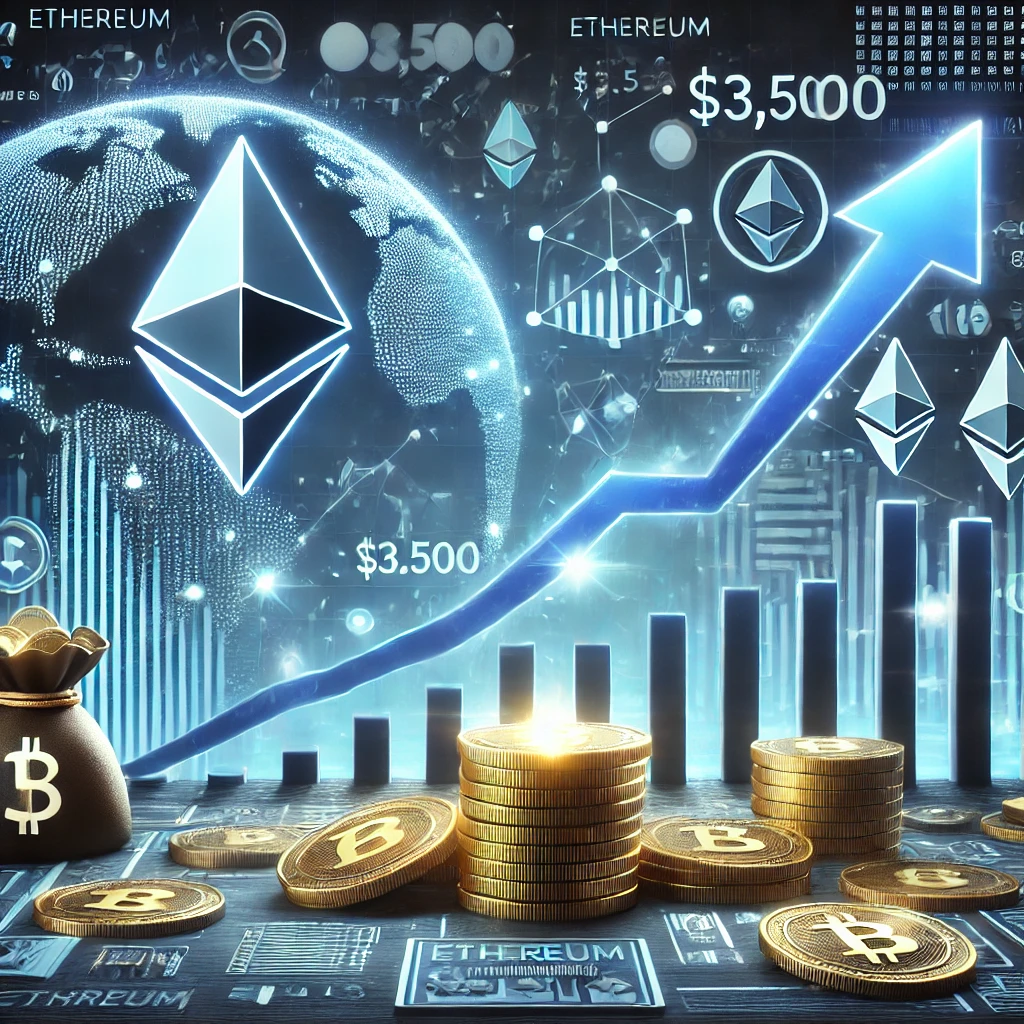 イーサリアムが3,500ドル回復、デジタル資産市場が上昇傾向に - innovaTopia - （イノベトピア）