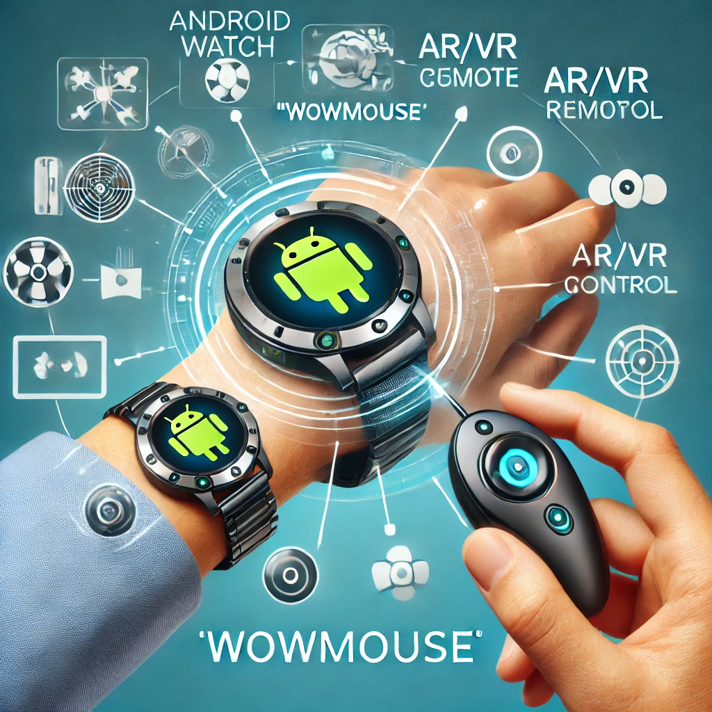 AndroidウォッチがAR/VRリモコンに変身、「WowMouse」が未来の操作を刷新 - innovaTopia - （イノベトピア）