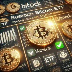 オーストラリア証券取引所にVanEckのビットコインETFが上場、新たな投資の扉を開く
