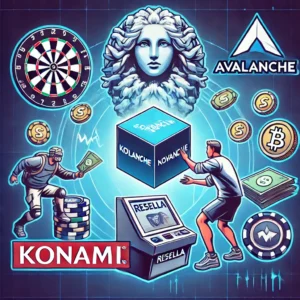 KonamiとAvalancheが手を組み、NFTマーケットプレイス「Resella」を発表