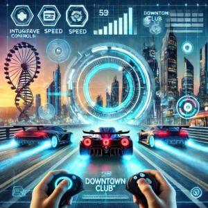 直感操作で駆け抜ける！「Downtown Club」レーシングゲームの未来を切り開く