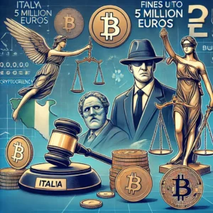 イタリア、暗号資産市場の不正に最大500万ユーロ罰金