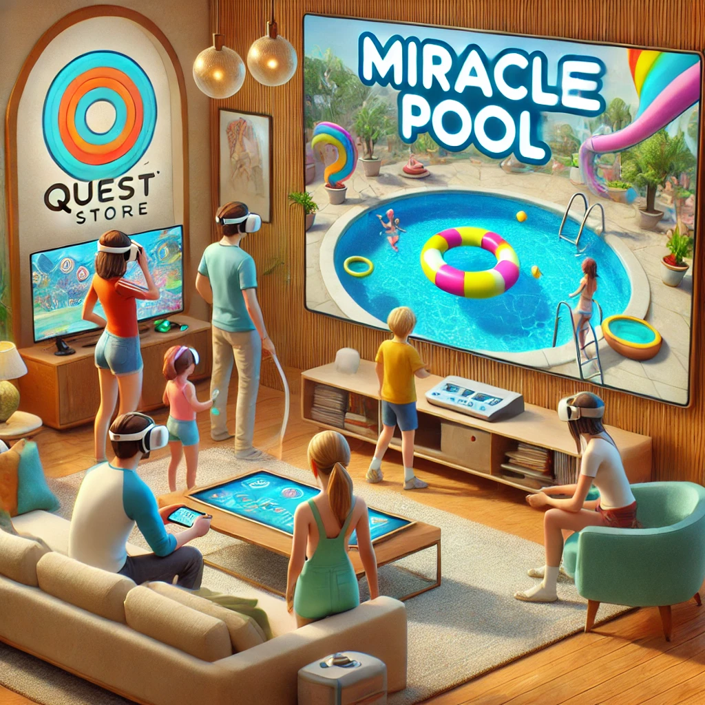 仮想現実がリビングに！MiRacle PoolがQuestストアに登場、新たな遊びを提供 - innovaTopia - （イノベトピア）