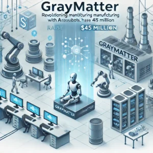 GrayMatterが製造業革新へ、AIロボットで4500万ドル調達