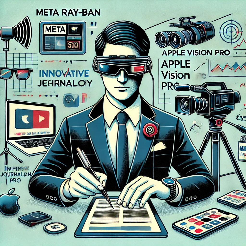記者がMeta Ray-BanとApple Vision Proで革新的取材、ジャーナリズムの未来に光 - innovaTopia - （イノベトピア）