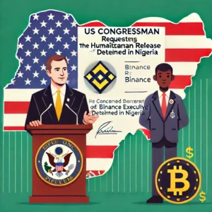 米下院議員、ナイジェリア拘留中のバイナンス幹部の人道的釈放を要請