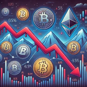 アルトコイン価格急落、ビットコインとイーサリアムに後れを取る