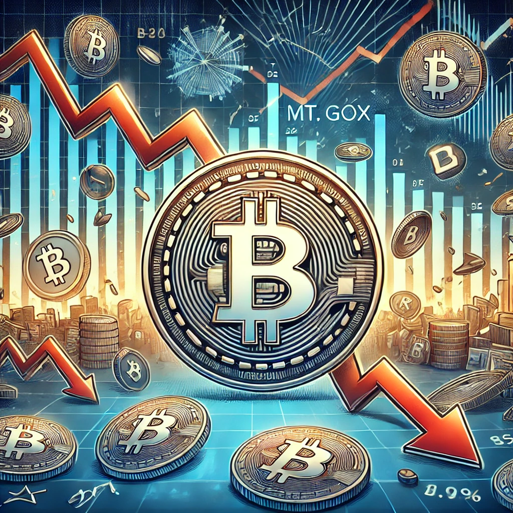 ビットコイン価格、Mt. Gox返済発表後に急落 - 市場全体に影響 - innovaTopia - （イノベトピア）