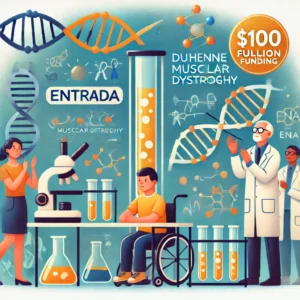 デュシェンヌ筋ジストロフィー治療への希望、Entradaが1億ドル調達目指す