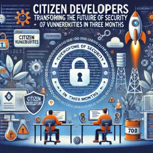 市民開発者が変えるセキュリティの未来：2人のチームが3ヶ月で70,000脆弱性を克服