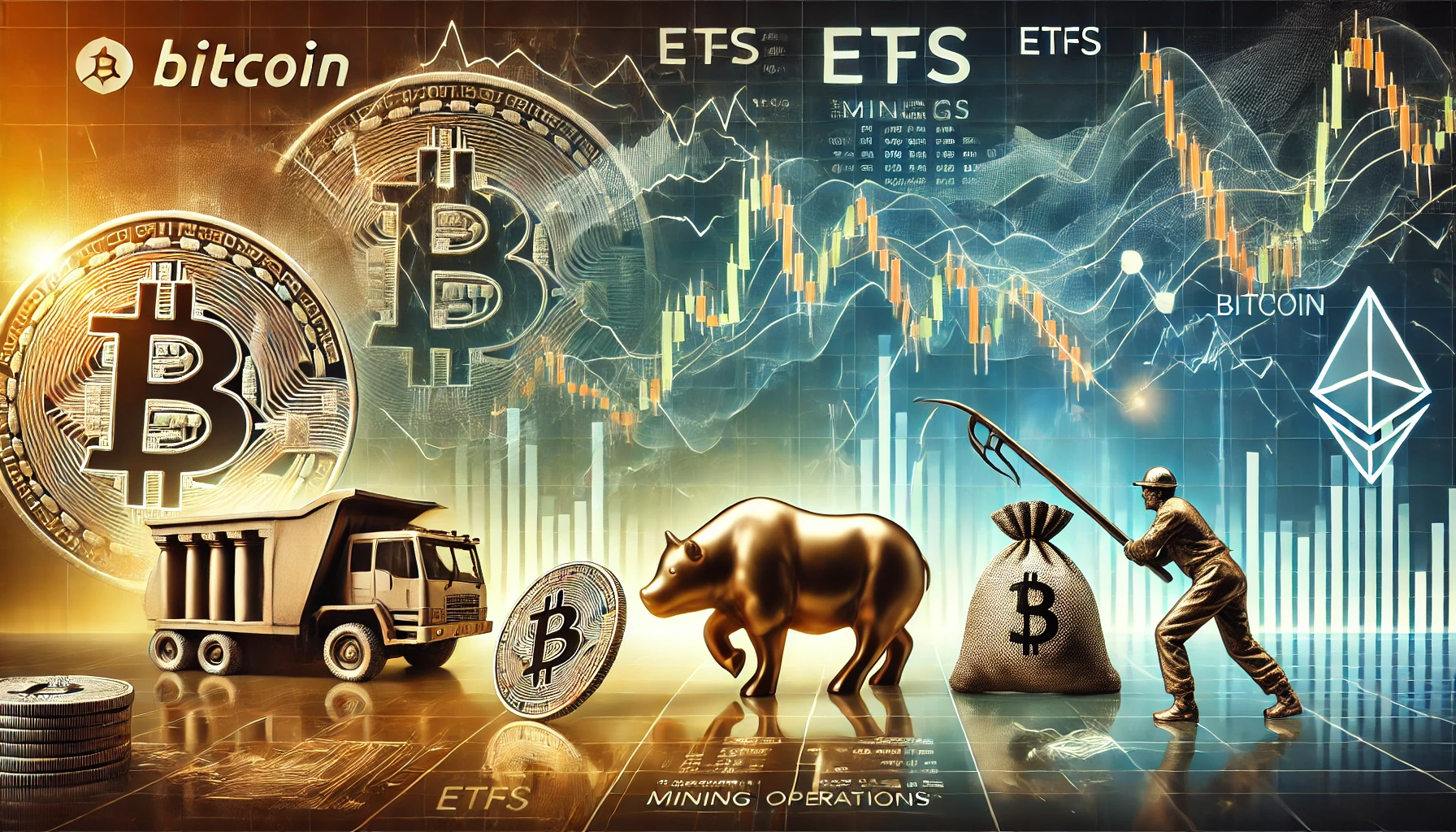 ビットコイン、ETF流出とマイナー売却圧で一時59,000ドルへ - innovaTopia - （イノベトピア）