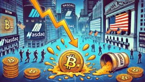 ビットコイン10%減、ナスダックのラリーに疑問符 – 市場の流動性に警鐘