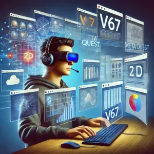 Meta Quest v67が革新！自由な2Dウィンドウ配置で作業効率アップ