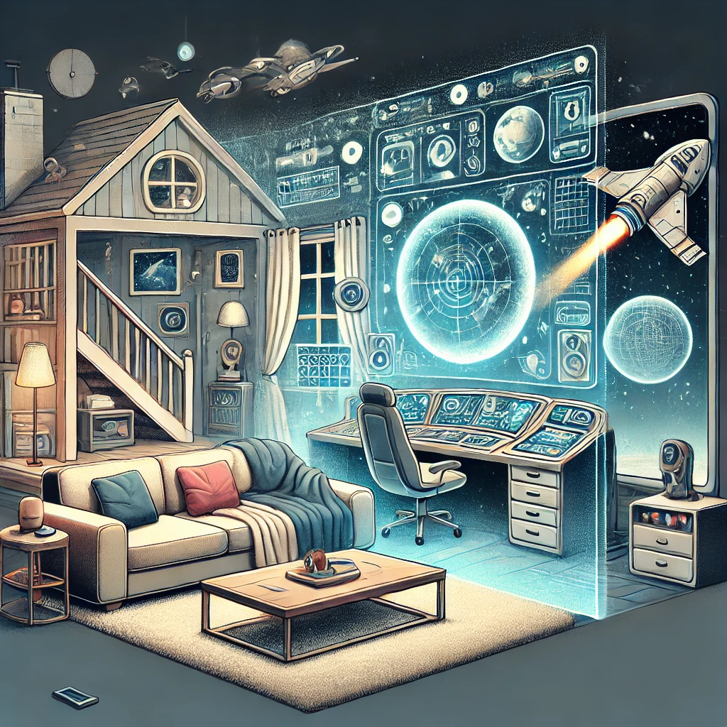 「Starship Home」トレーラー公開、自宅が宇宙船に変身する革新的ゲーム体験を提供 - innovaTopia - （イノベトピア）