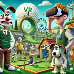 ウォレスとグルミットの世界がVRミニゴルフで蘇る！夏の新アトラクション登場