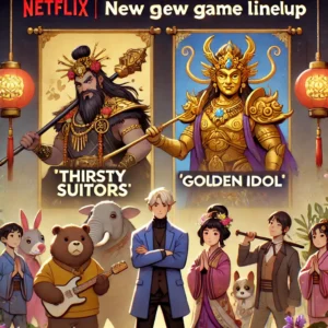 Netflix、ゲーム新ラインナップ発表！「Thirsty Suitors」と「Golden Idol」が目玉