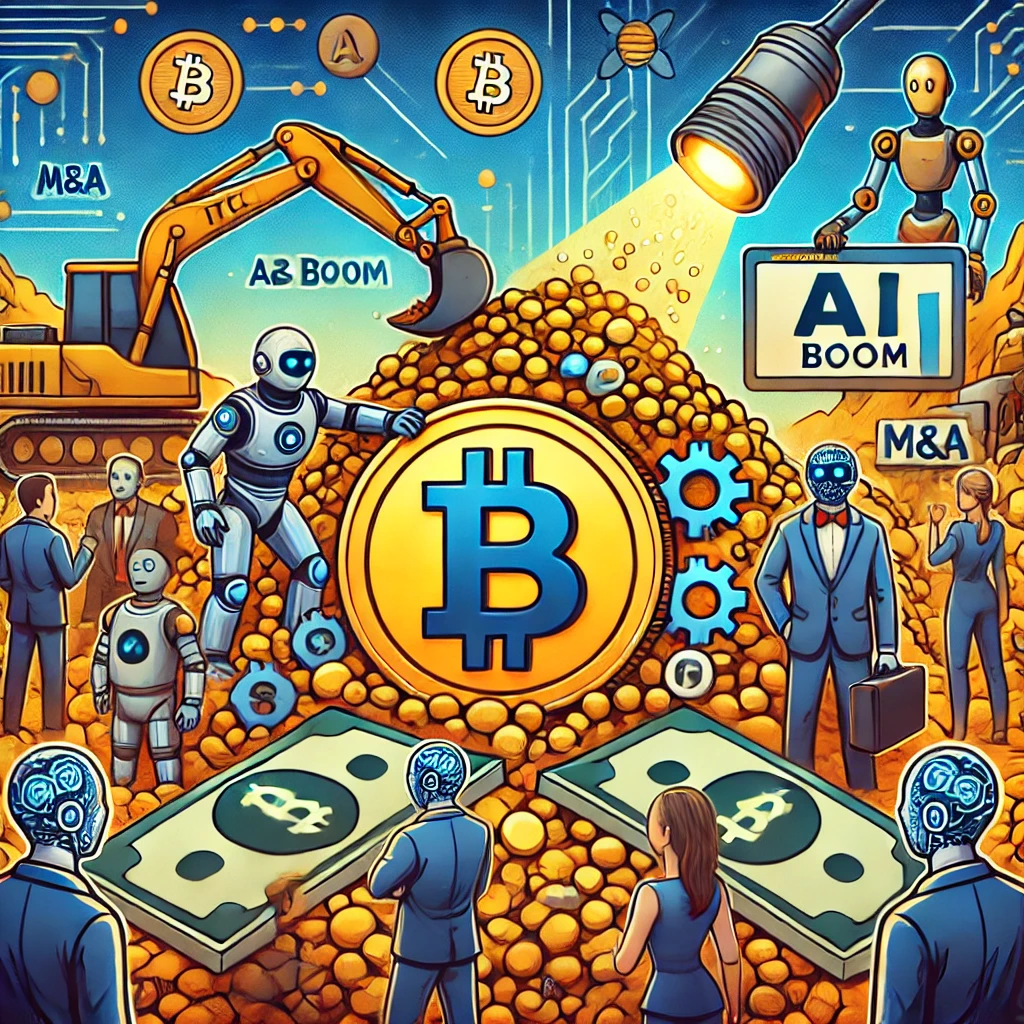 ビットコインマイナー、AIブームでM&A市場に熱視線 - innovaTopia - （イノベトピア）