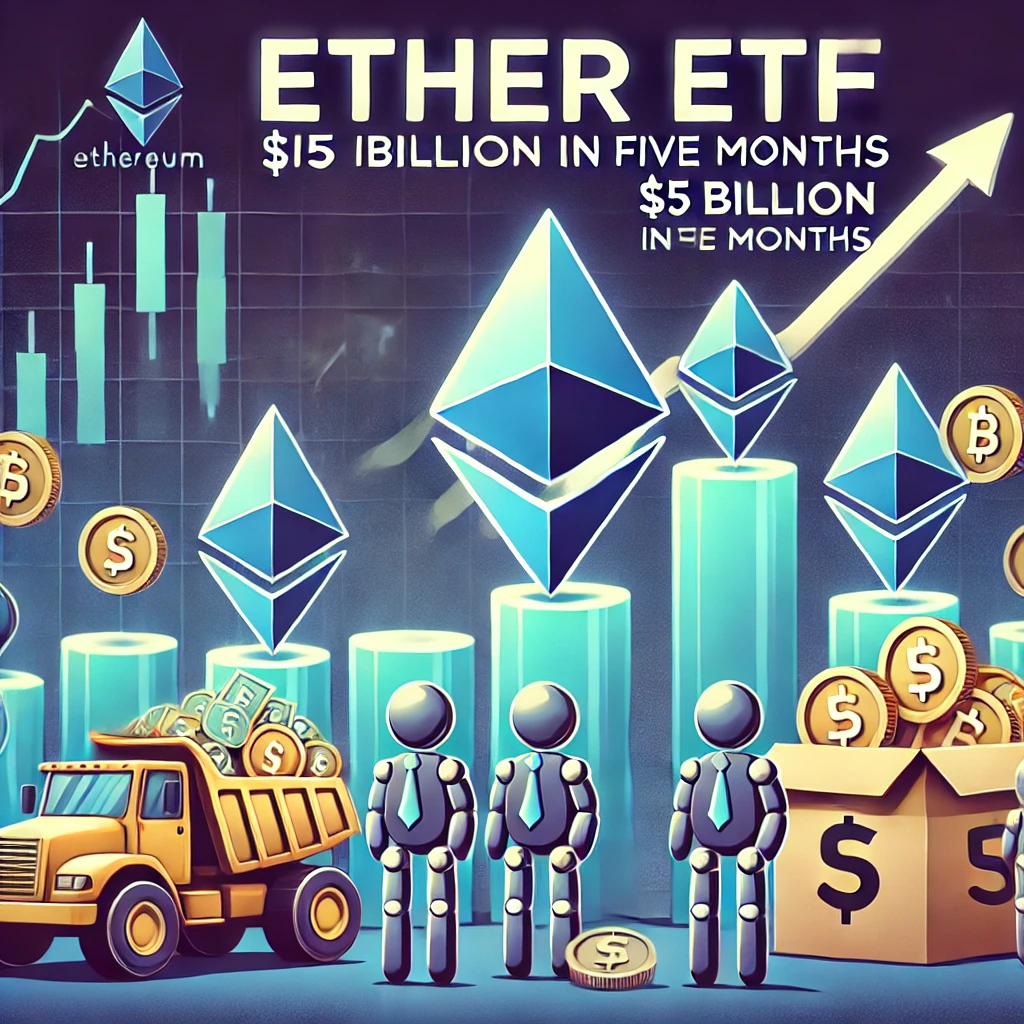 Ether ETFの可能性：5か月で純流入額50億ドル到達か - innovaTopia - （イノベトピア）