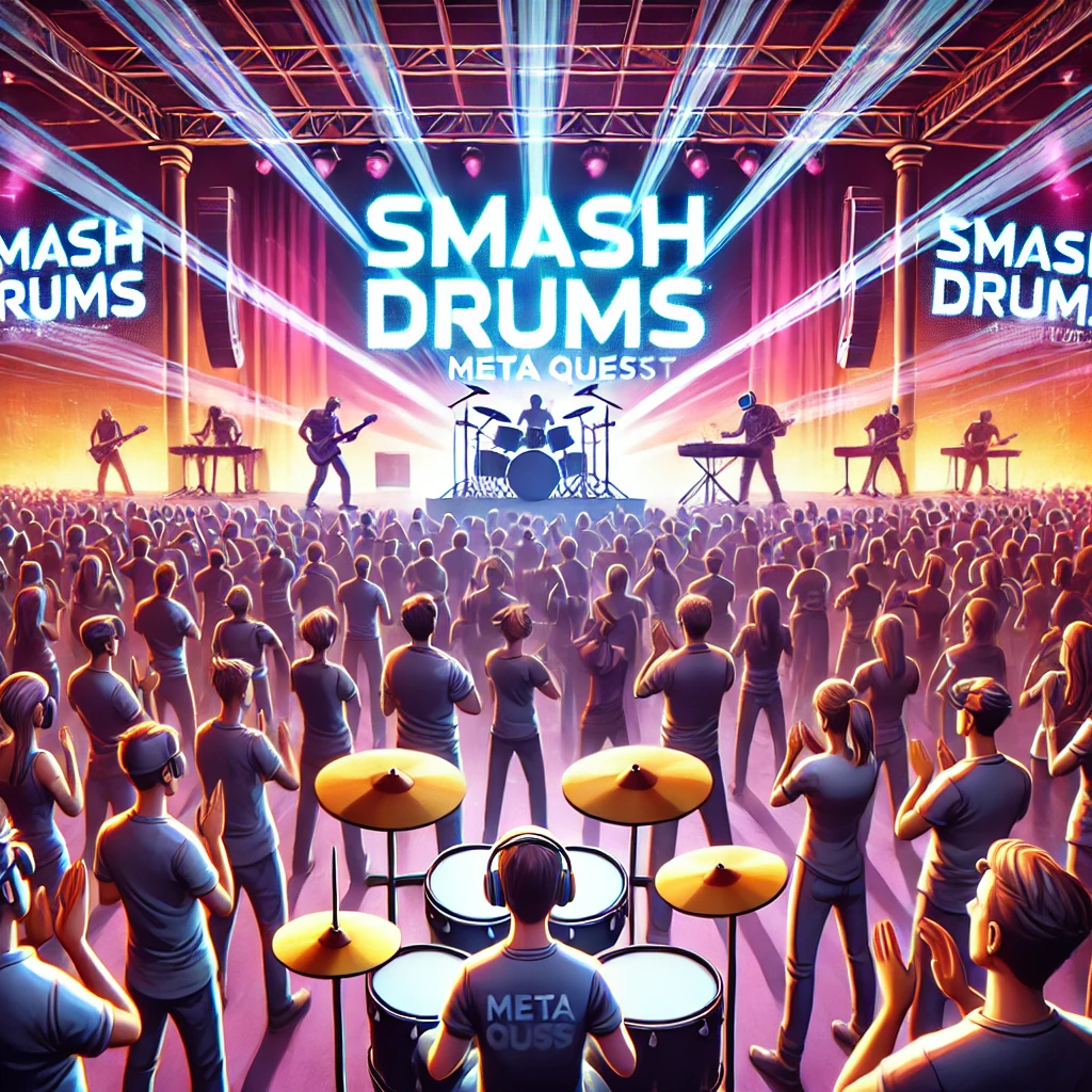 Meta Quest専用「Smash Drums」が革新的なVRロックショー体験を発表！ - innovaTopia - （イノベトピア）