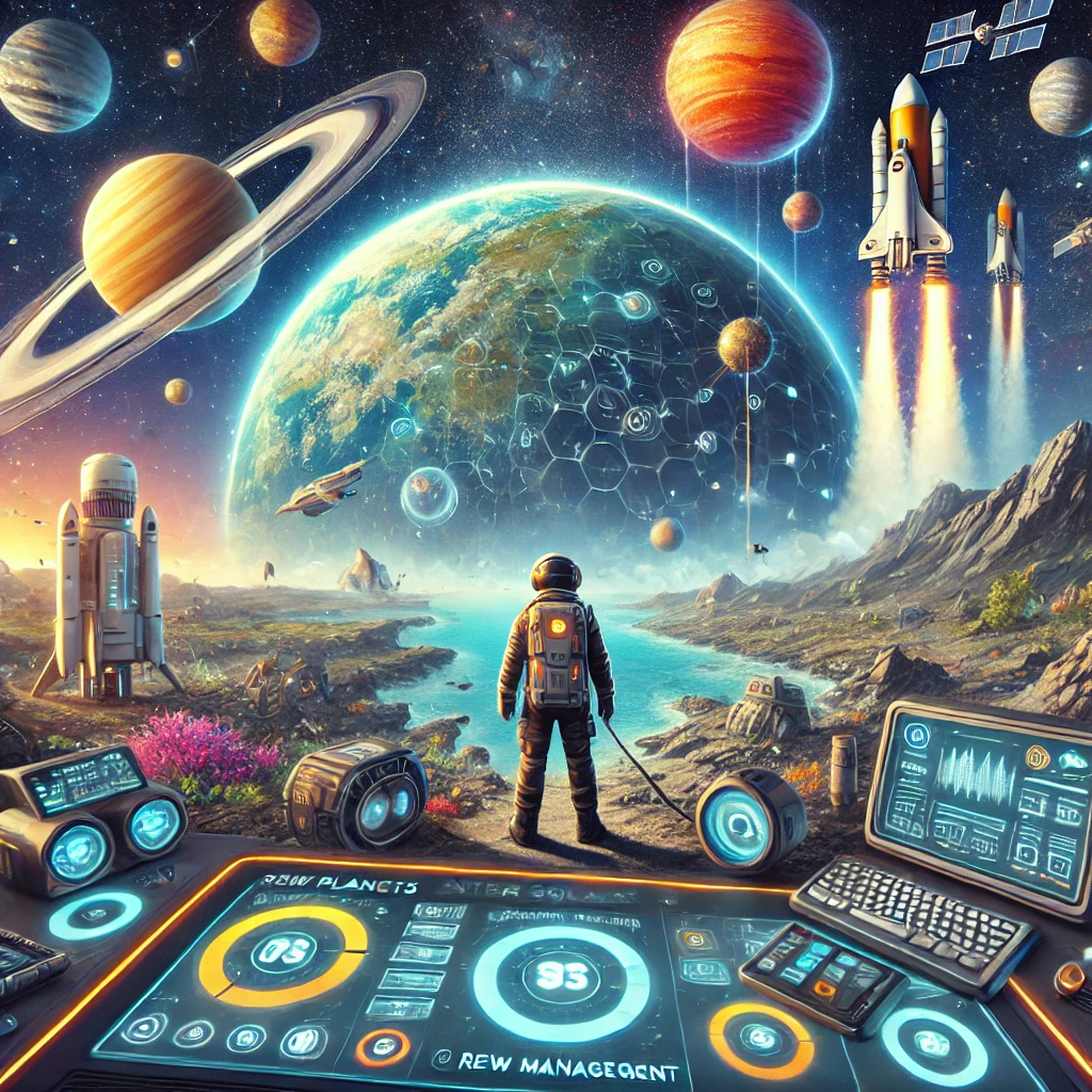 宇宙探索VRゲーム「Inter Solar 83」、新惑星とリソース管理で進化 - innovaTopia - （イノベトピア）