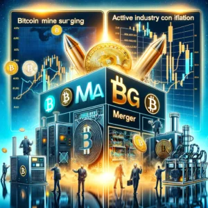 ビットコインマイニング株がM&A活況で急騰、業界再編の兆し