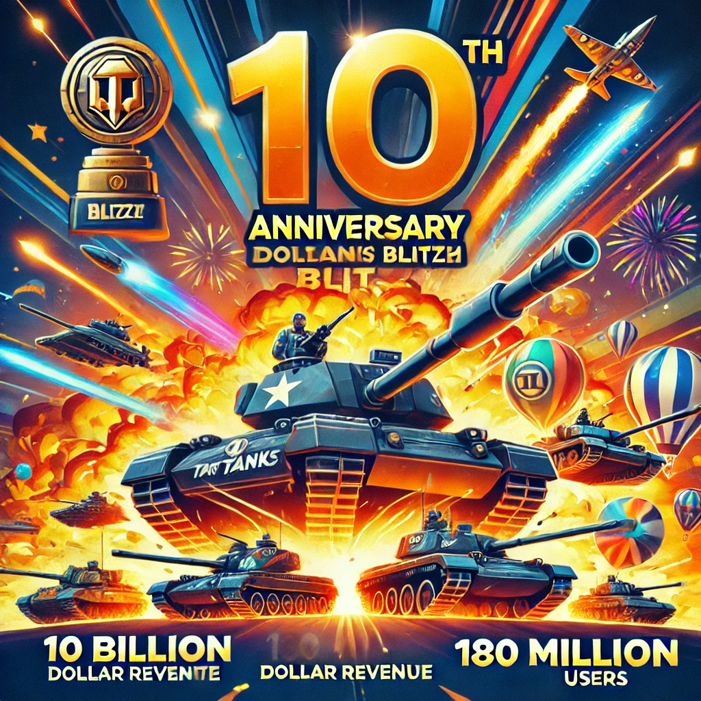 World of Tanks Blitz、10周年で収益10億ドル突破！登録者数1億8000万人超え - innovaTopia - （イノベトピア）