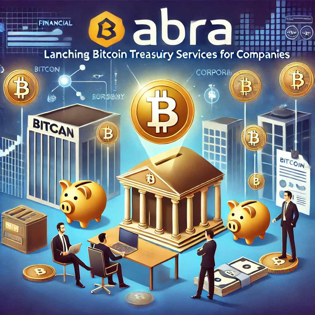 Abraが企業向けビットコイントレジャリーサービスを開始、財務戦略に革新 - innovaTopia - （イノベトピア）