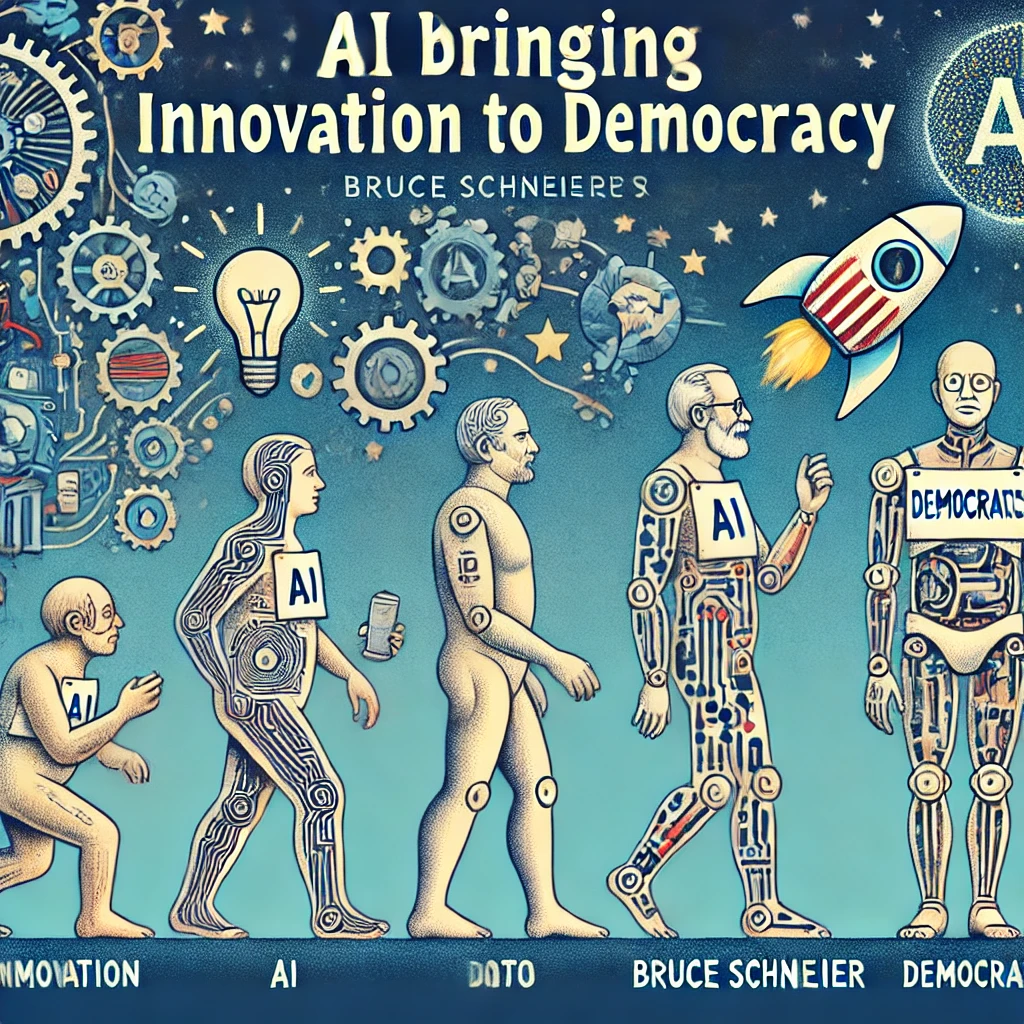 AIの進化が民主主義に革新をもたらす、ブルース・シュナイアーの新著発表 - innovaTopia - （イノベトピア）