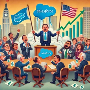 Salesforce株主、CEO報酬計画に反旗 – 株価上昇にも関わらず反対票投じる - innovaTopia - （イノベトピア）