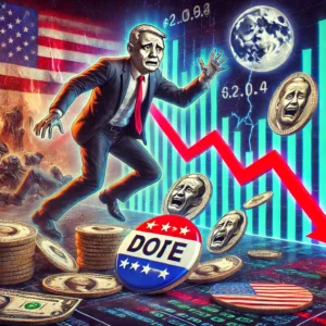 米国選挙前夜、政治ミームトークンが価値急落：バイデン・トランプ両陣営に衝撃 - innovaTopia - （イノベトピア）