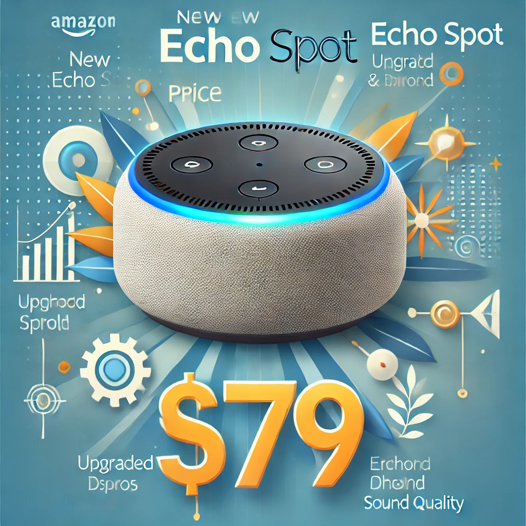 新型Echo Spot発売、$79で改良されたディスプレイと音質を提供 - innovaTopia - （イノベトピア）