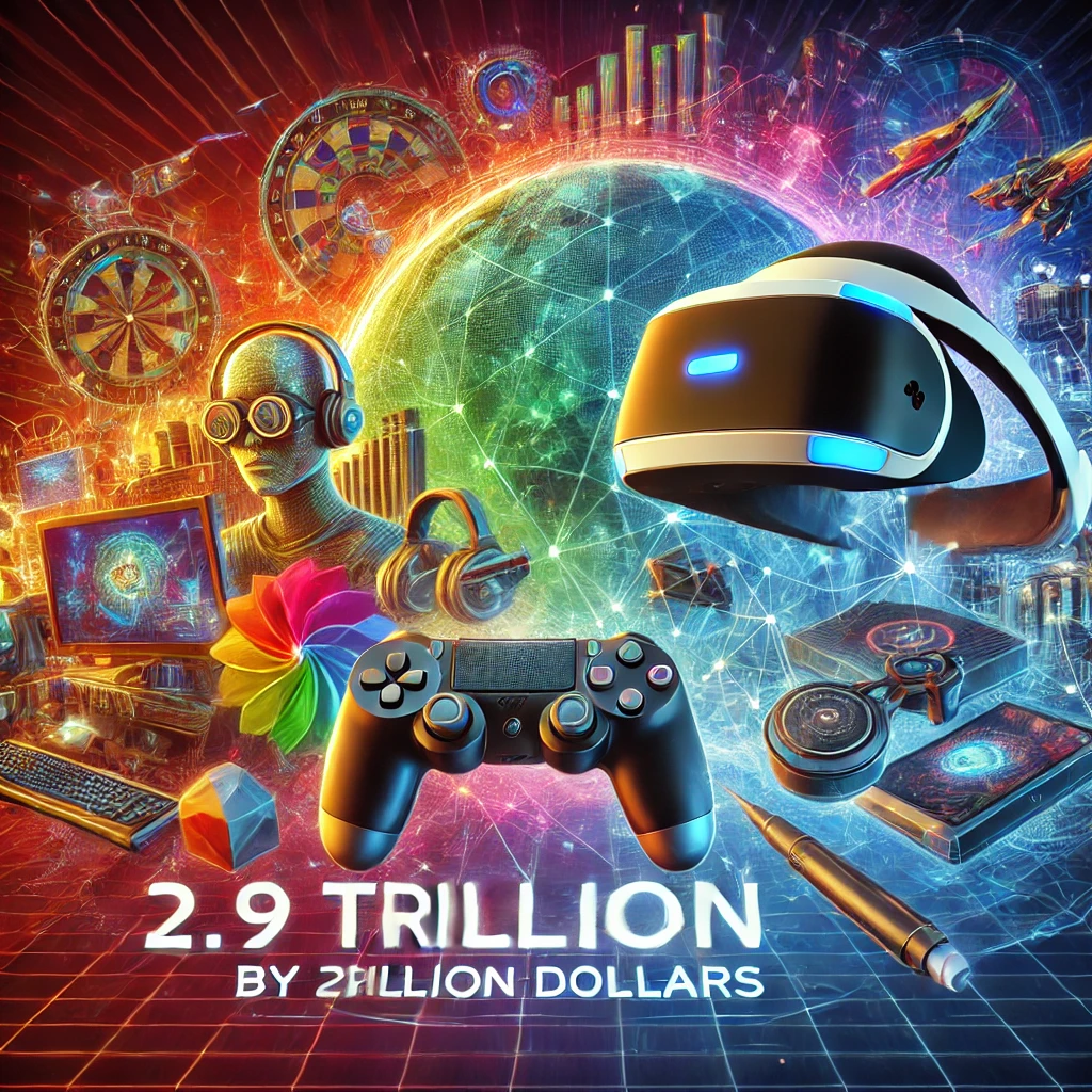 ゲーム業界、2027年に2.9兆ドル市場へ - 映画・音楽超えの成長牽引 - innovaTopia - （イノベトピア）