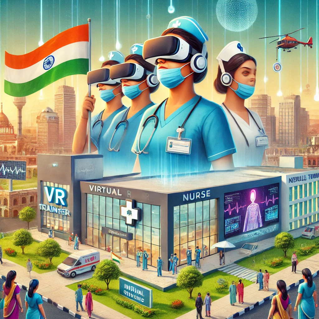 インド初のVR看護師訓練施設、アーメダバードに開設！ - innovaTopia - （イノベトピア）