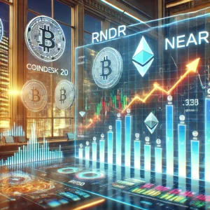 CoinDesk 20指数微増、RNDRとNEARが市場をリード - innovaTopia - （イノベトピア）