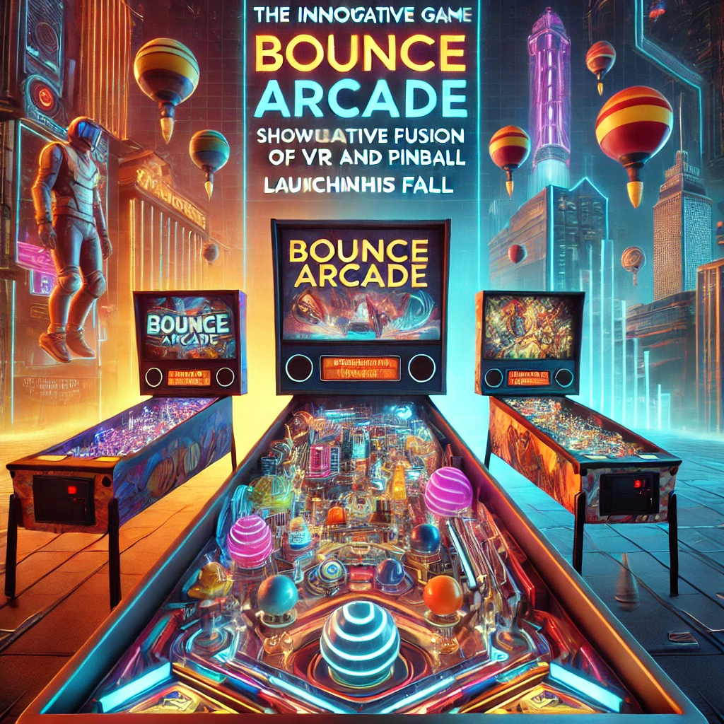 秋発売予定「Bounce Arcade」、VRとピンボールの革新的融合でゲーム界に新風 - innovaTopia - （イノベトピア）