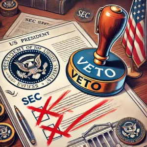 バイデン大統領の拒否権、SEC暗号資産方針変更試み失敗 - innovaTopia - （イノベトピア）