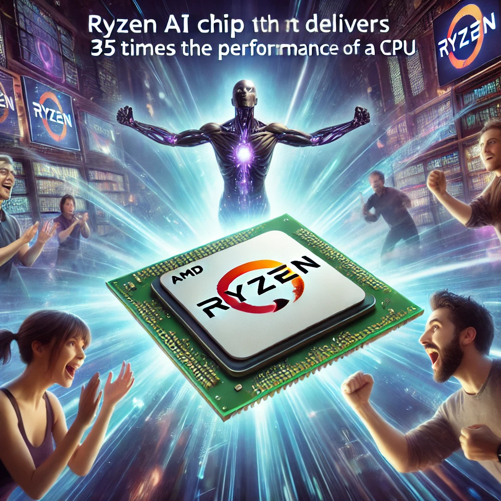 AMDがRyzen AIチップ搭載、CPUの35倍性能のNPU発表！ - innovaTopia - （イノベトピア）