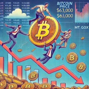 ビットコイン価格、Mt. GoxのBTC移動で63,000ドル割れ - innovaTopia - （イノベトピア）