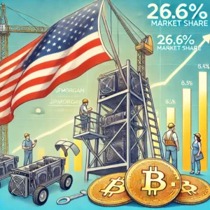 アメリカのビットコインマイナー、市場シェア26.6%に到達 - JPMorgan発表 - innovaTopia - （イノベトピア）