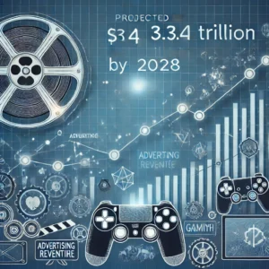 エンタメ業界、2028年に3.4兆ドル規模へ - 広告収入とゲームが成長牽引 - innovaTopia - （イノベトピア）