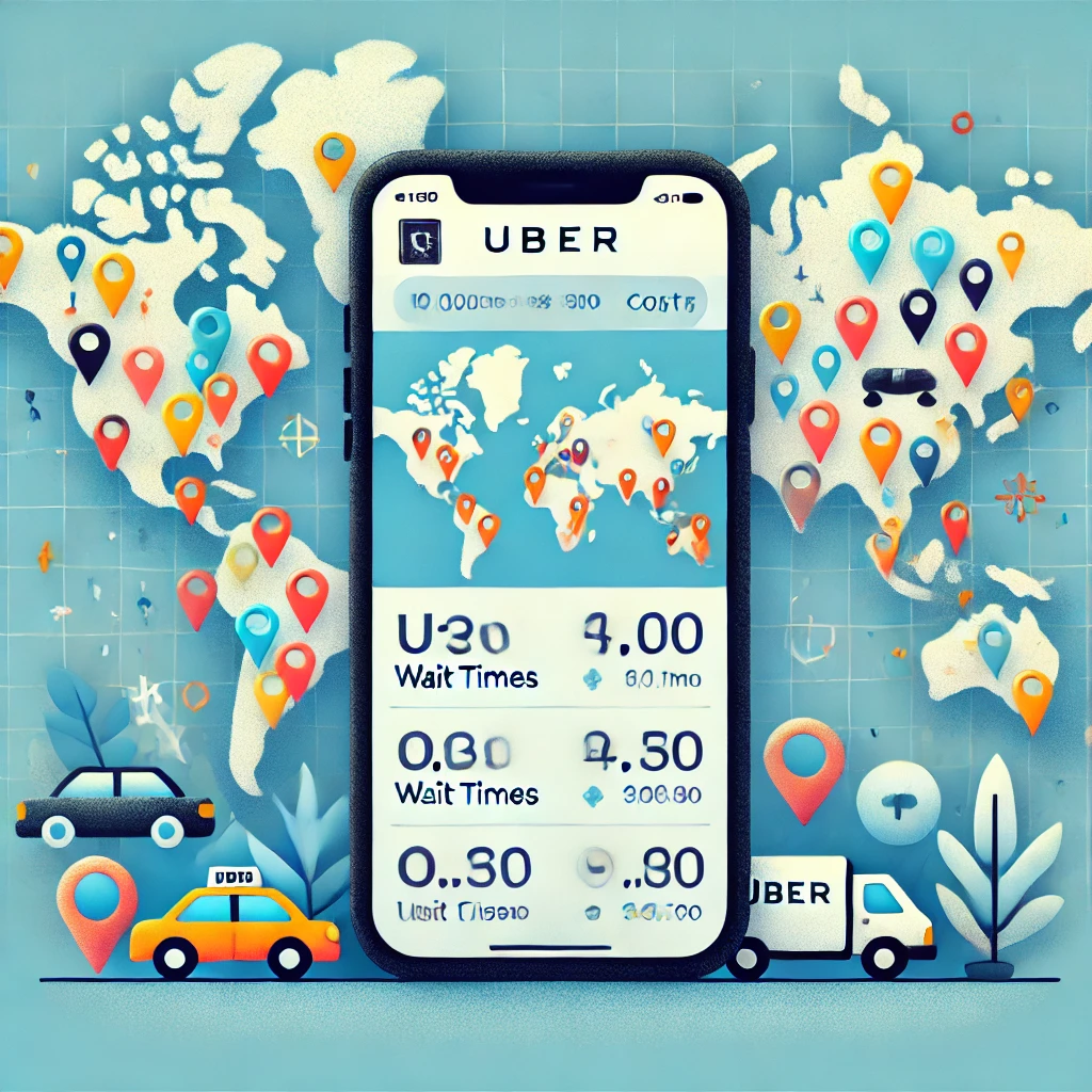 Uber、1万都市で待ち時間と費用を一目で確認可能に！ - innovaTopia - （イノベトピア）