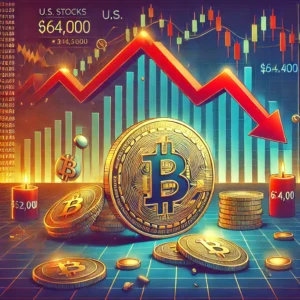 ビットコインが64,000ドルを割り込む、米国株の影響下で - innovaTopia - （イノベトピア）