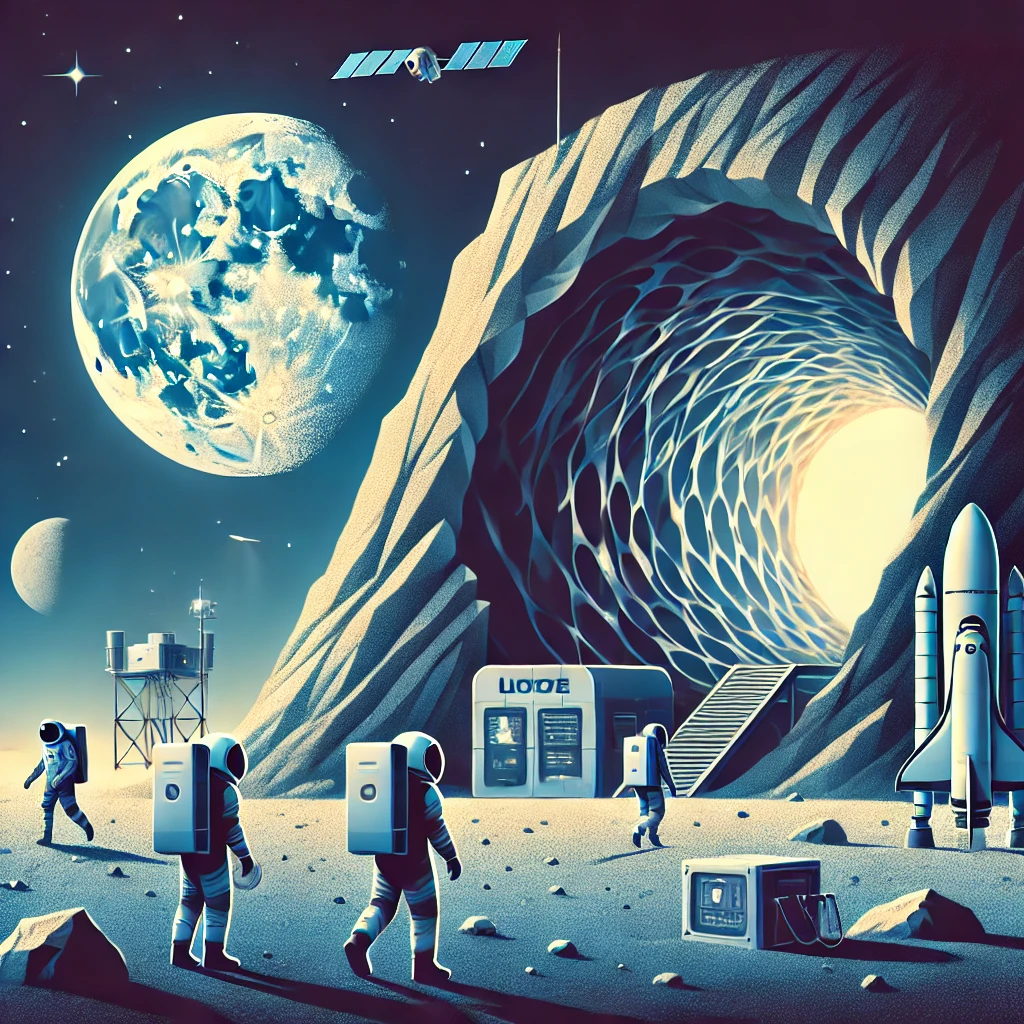 月の地下洞窟発見、宇宙飛行士の未来の避難所に？ - innovaTopia - （イノベトピア）