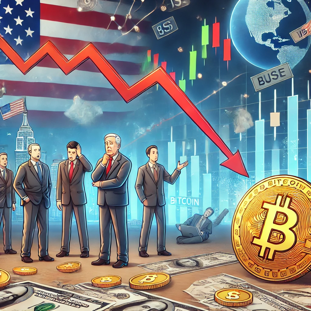 ビットコインと株式市場、政治的不確実性の中で下落 - innovaTopia - （イノベトピア）
