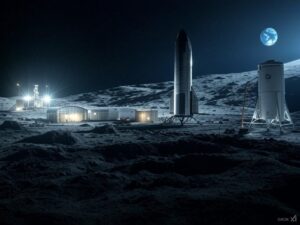 SpaceX＆Blue Origin、2025年から月面産業ハブ化へ本格始動 ー 燃料生産で火星への足がかりに - innovaTopia - （イノベトピア）